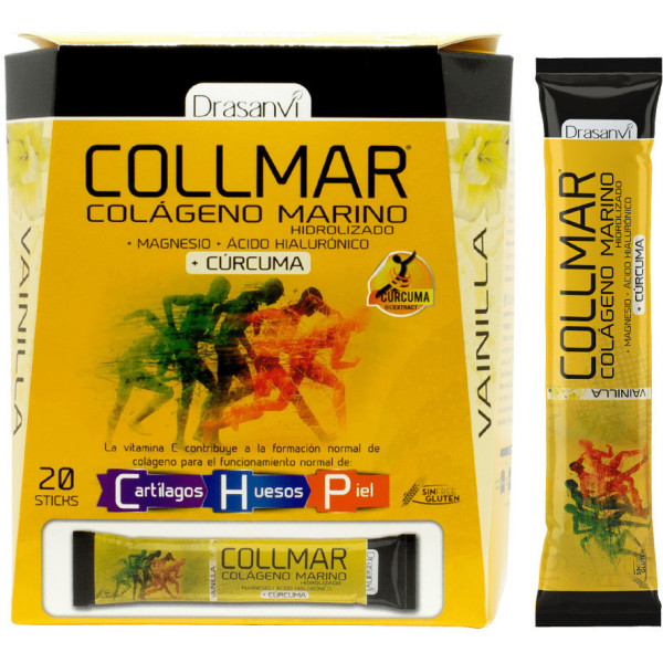 Drasanvi Collmar Magnesio Curcuma 20 Bastoncini X 11 Gr