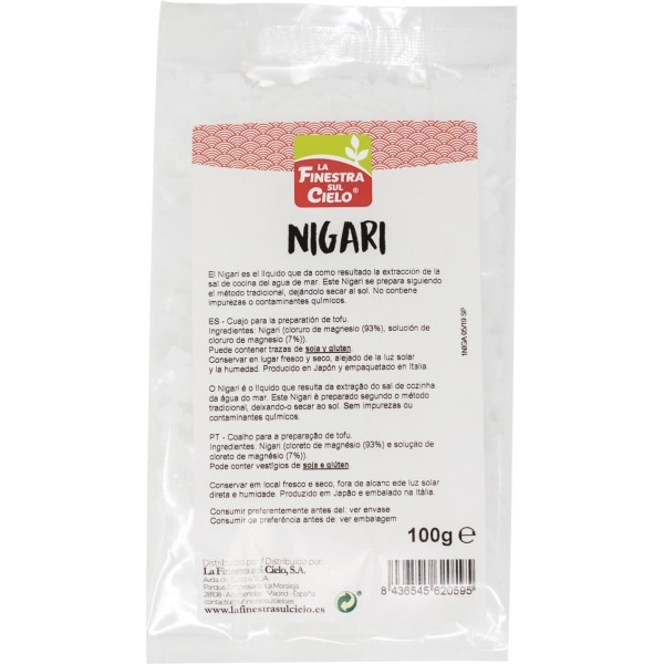 La Finestra Sul Cielo Nigari (préparé pour le tofu)