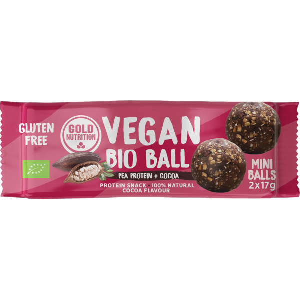 Gold Nutrition Vegan Bio Protein Ball 34 gr