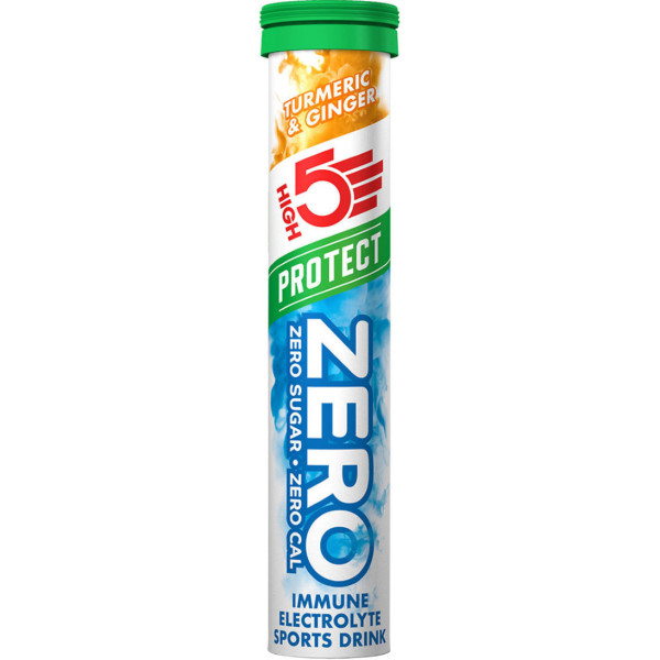 High5 ZERO Protect Inmune Electrolyte Sports Drink 1 tubo x 20 tabl - Bebida Isotonica