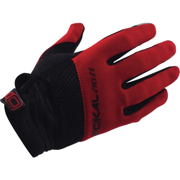 Pokal Handschoenen Long Mtb Cycles Zwart/rood