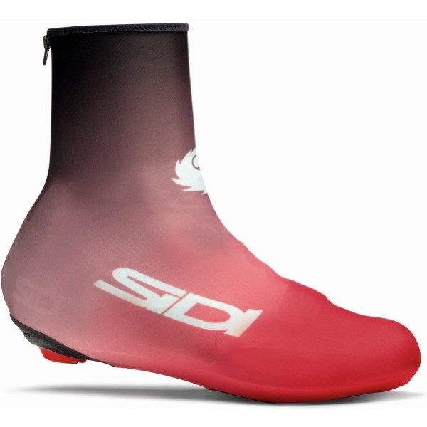 Sidi Cubre-zapatillas Negro/rojo Fluo