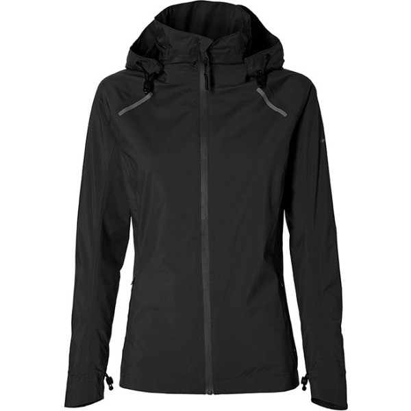 Basil Chaqueta Impermeable Skane Mujer Negro