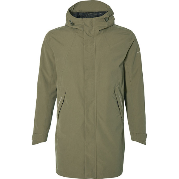 Basil Parka Impermeable Mosse Hombre Verde Oliva