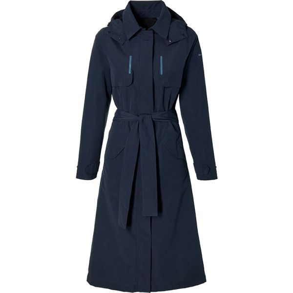 Basil Gabardina Mosse Mujer Azul