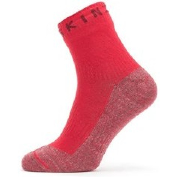 Sealskinz Calcetines Para Clima Calido Suaves Rojo