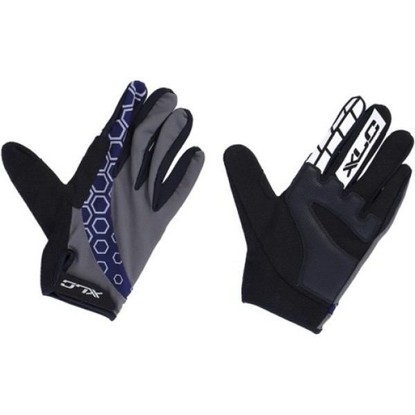 Xlc Cg-l13 Guantes Largos Enduro Azul/morado