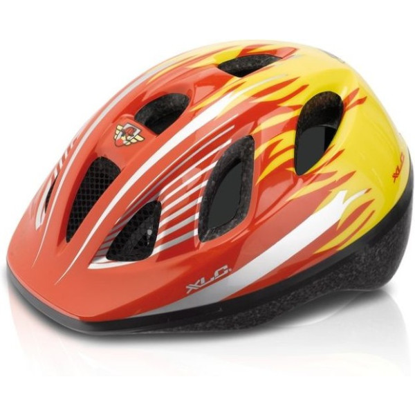 Xlc Bh-c16 Casco Niño Fuego 9 Agujeros Rojo