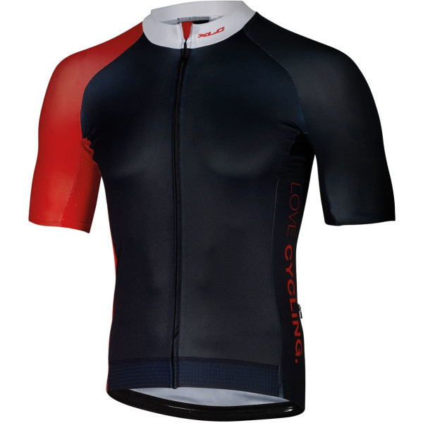 Xlc Je-s21 Camiseta Race Hombre Manga Corta Negro/rojo/blanco
