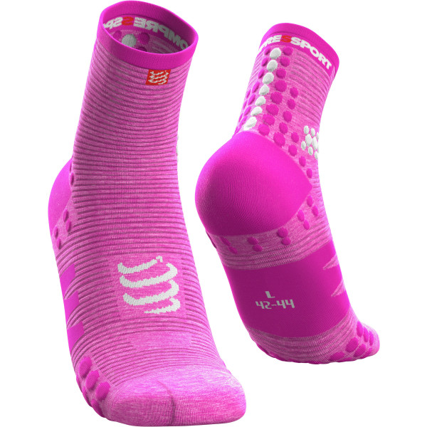 Compressport Calcetines Pro Racing Socks V3.0 Run High Rosa Melange
