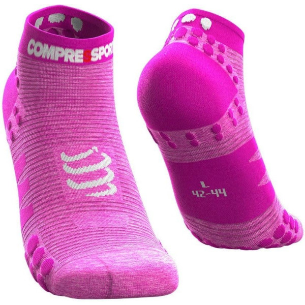 Compressport Calcetinespro Racing Socks V3.0 Run Low Rosa Melange