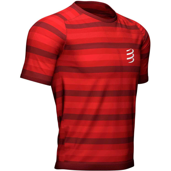 Compressport Camiseta Performance Ss Tshirt Rojo