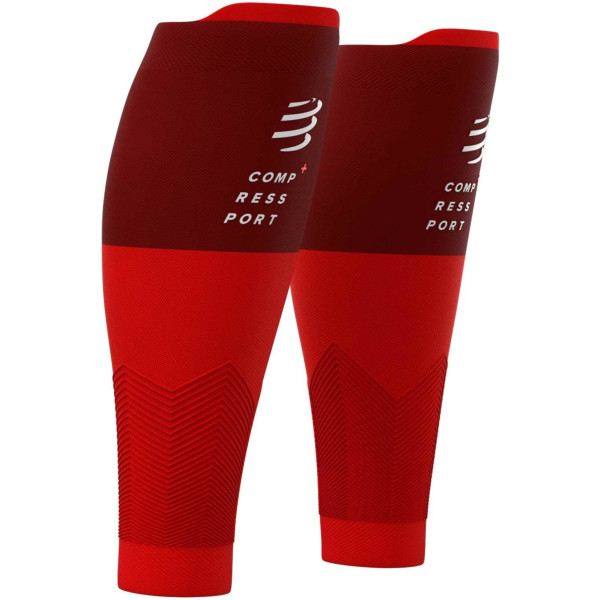 Compressport Perneras De Compresion R2v2 Rojo