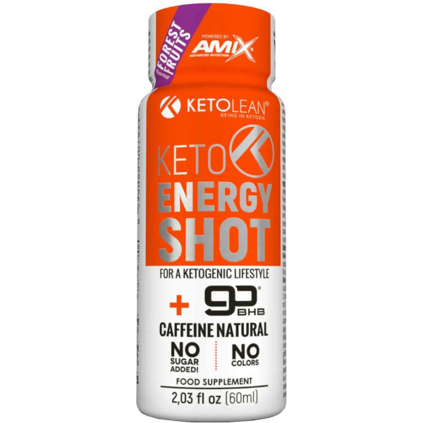 Amix Ketolean - Keto goBHB Energy Shot 1 Fläschchen X 60 ml - Natürliches Koffein