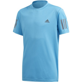 Adidas Camiseta B Club 3str Junior Niño Celeste - Gris