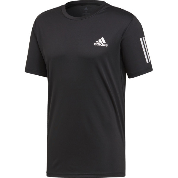 Adidas Camiseta Club 3str Hombre Negro - Blanco