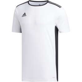 Adidas Camiseta Entrada 18 Hombre Blanco - Negro