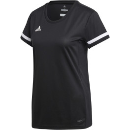 Adidas Camiseta T19 Ss Jsy W Mujer Negro - Blanco