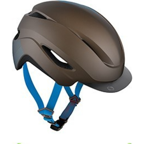 Rudy Project Central Brown Sky (matte) Visor + Pads + Bug Stop Incl. - Casco Ciclismo