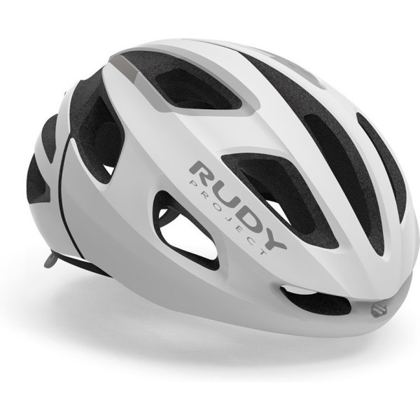 Rudy Project Strym White Stealth (matte) Free Pads + Bug Stop Incl. - Casco Ciclismo