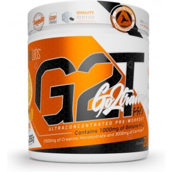 Starlabs Nutrition Pre Workout G2t Go2train Pro 280 Gr - Pre-Workout Ultraconcentrato - Forza, stimolazione e congestione muscolare