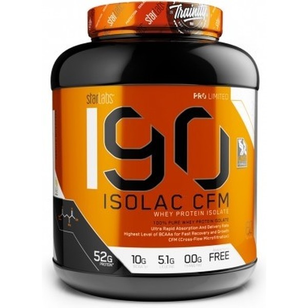 Starlabs Nutrition Protein Isolado I90 Isolac CFM 1,81 Kg - Isolado whey protein ISOLAC