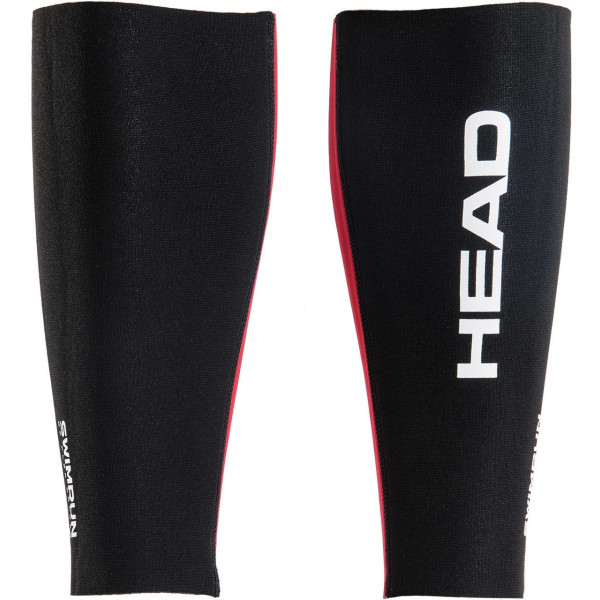 Head Pantorrilleras Swimrun Df Flex 3-1 Mm Negro-rojo