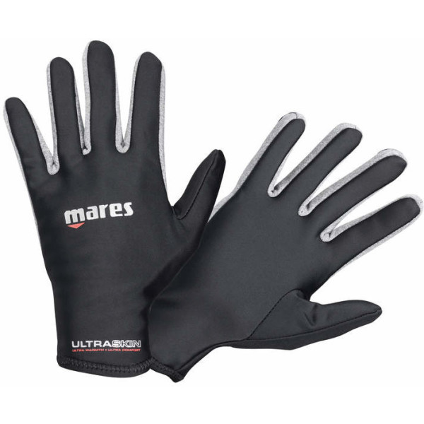 Mares Guantes Ultraskin Gris Oscuro