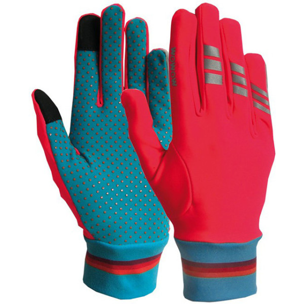 Wowow Guantes Largos Lucy Fluo Rojo