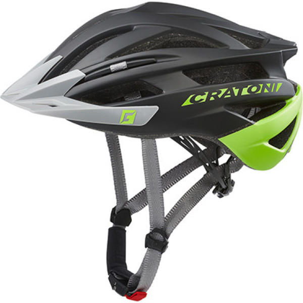 Cratoni Agravic Mtb Helmet Black/Matte Lime Green