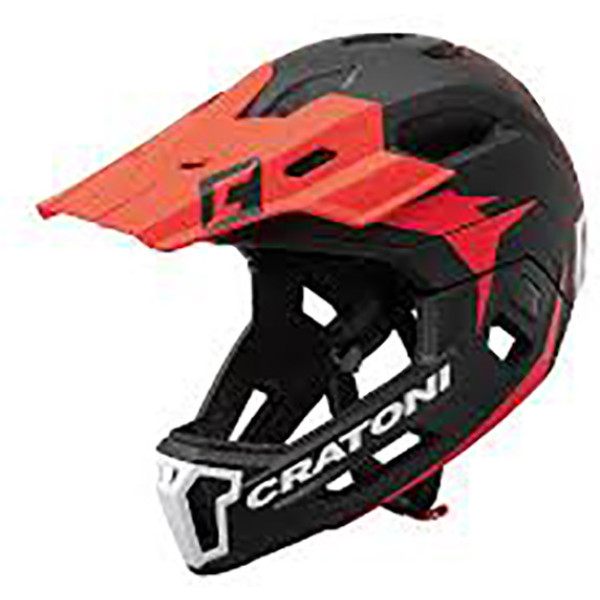 Cratoni Casco C-maniac 2.0mx Mtb Negro/rojo Mate