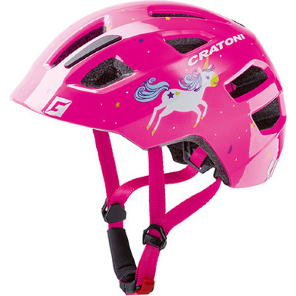 Cratoni Casco Maxster Niño Rosa Unicornio