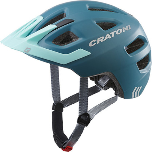 Cratoni Casco Maxster Pro Niño Acero/azul Mate