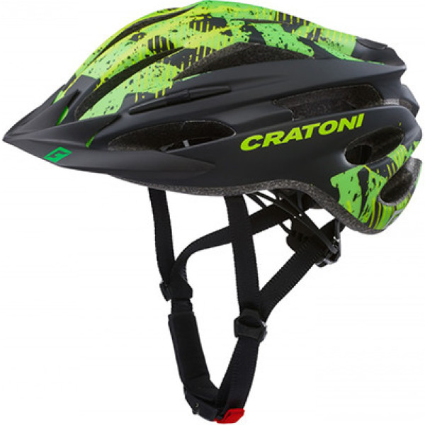 Cratoni Pacer Mtb Helmet Black/Matte Lime Green