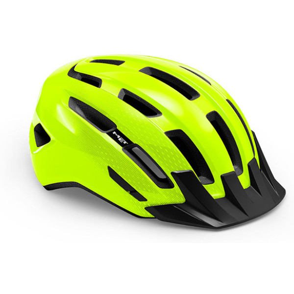 Casque Met Downtown jaune vif