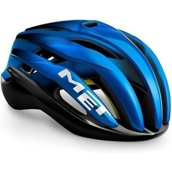 Capacete Met Trenta Mips Black/Blue Alico Matte Gloss