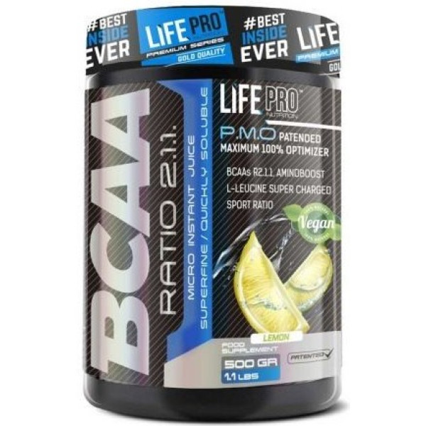 Life Pro BCAA 2:1:1 500 G Limone
