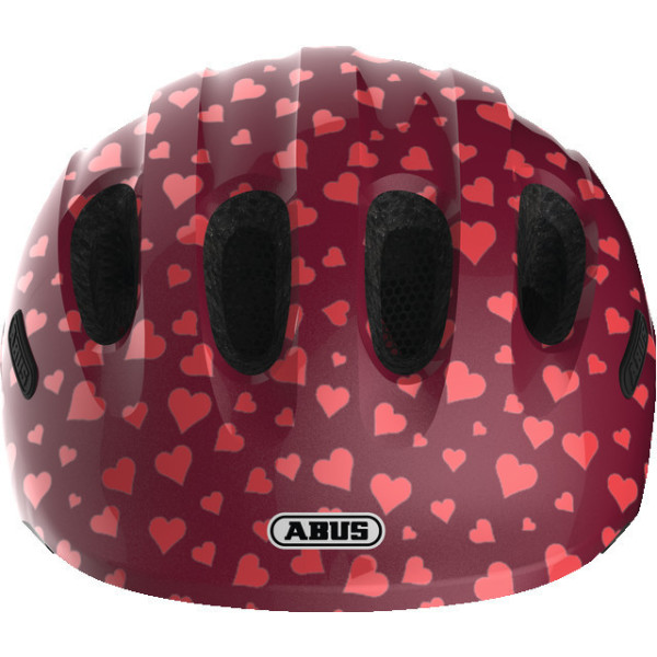 Abus Smiley Helmet 2.0 Hearts - Cherry