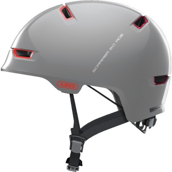 Abus Casco Scraper 3.0 Ace Alaska Gris