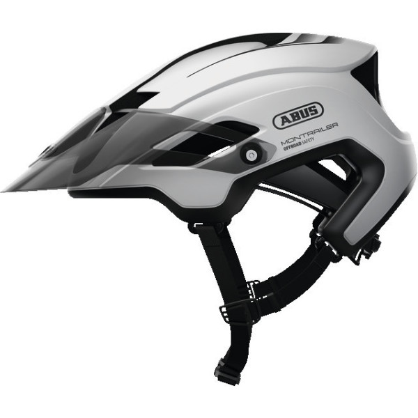Abus Casque Montrailer Blanc Fleece