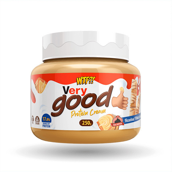 Max Protein WTF Very Good Protein Cream - Creme de Avelã Branco 250 gr