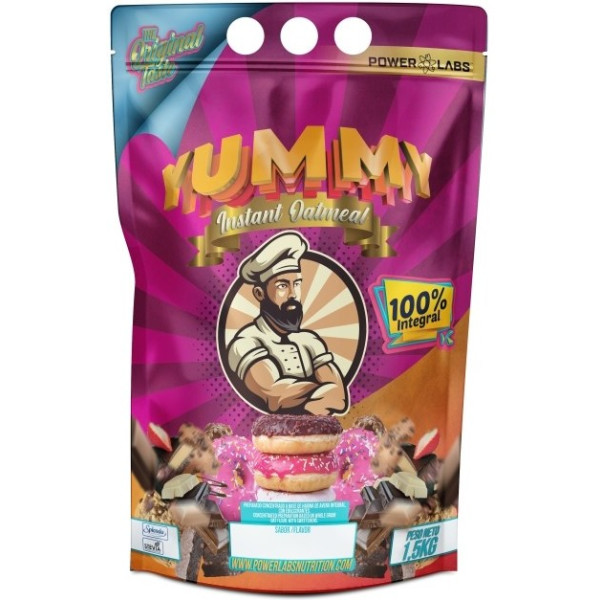 Powerlabs Yummy Instant Oatmeal 1.5 Kg