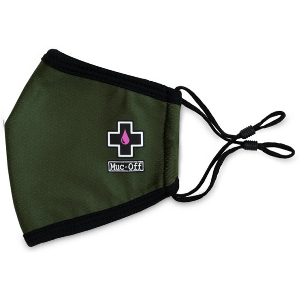 Muc-off Groen Verstelbaar Herbruikbaar Masker Groen