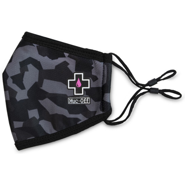 Muc-off Urban Camo Mask Regolabile Riutilizzabile Camouflage Grigio