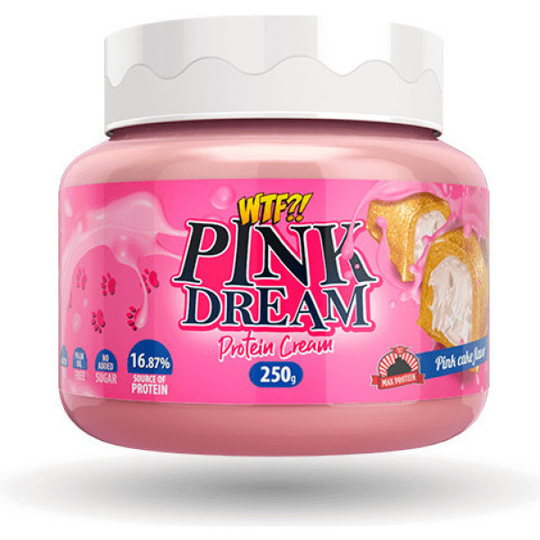 Max Protein Wtf Pink Dream Protein Cream - Gâteau Couvert de Crème Choco Fraise 250 Gr