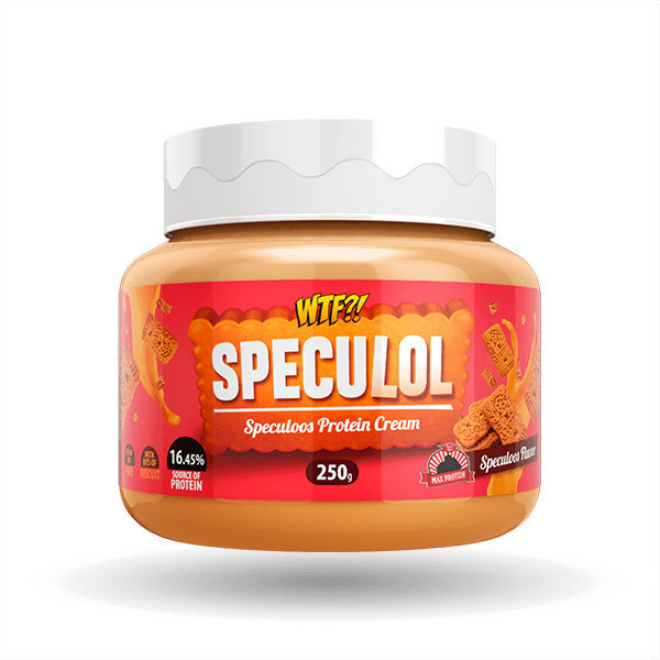 Max Protein Wtf Speculol Protein Cream - Crema De Galleta Canela 250 Gr