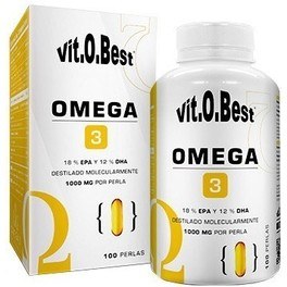 VitOBest Omega 3 1000 Miligramos 100 Perlas