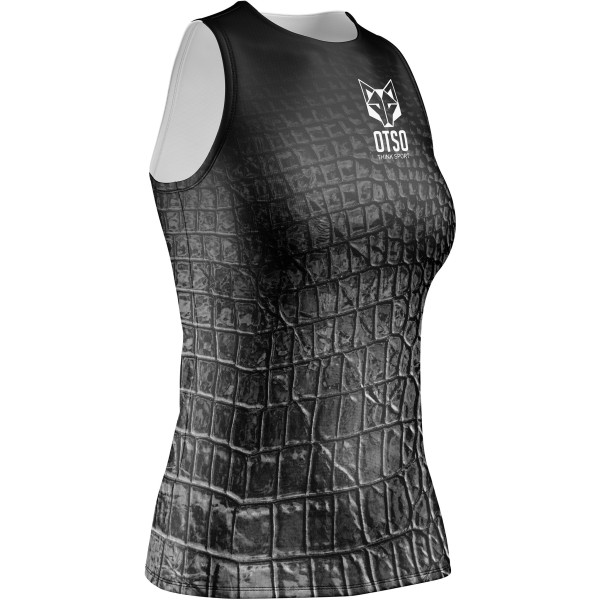 Otso Camiseta sin Manga Mujer Black Snake