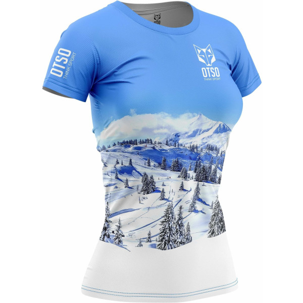 Otso Camiseta Manga Corta Mujer Snow Forest