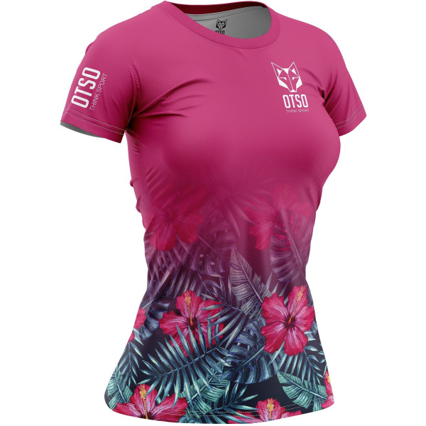 Otso Camiseta Manga Corta Mujer Tropical